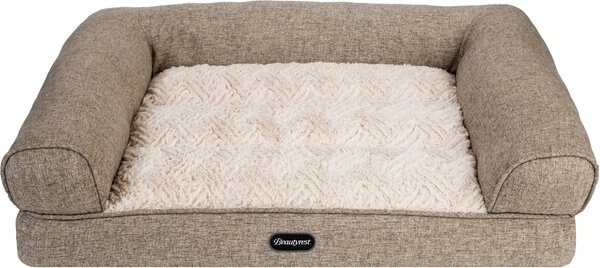 Beautyrest Luxe Lounger Cat and Dog Bed