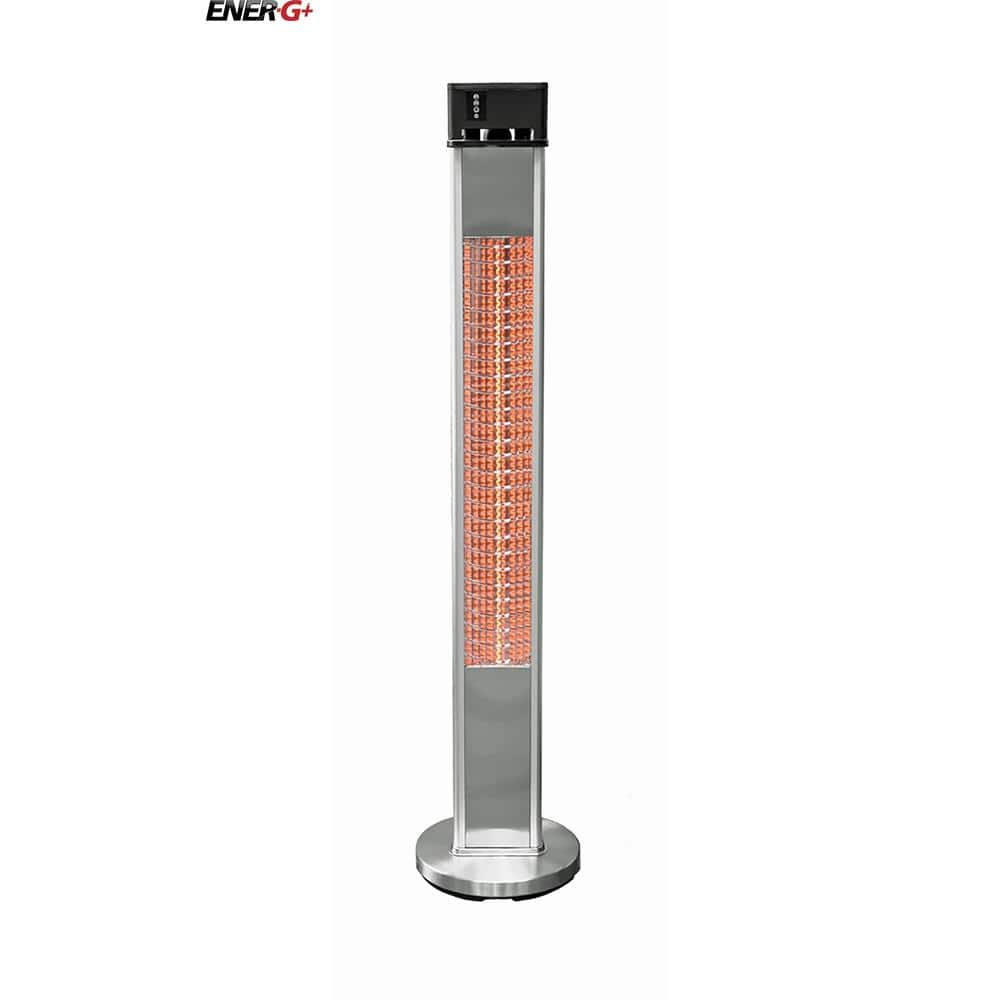 EnerG+ 1500-Watt Infrared Electric Freestanding Outdoor Heater with Remote HEA-215110CVR