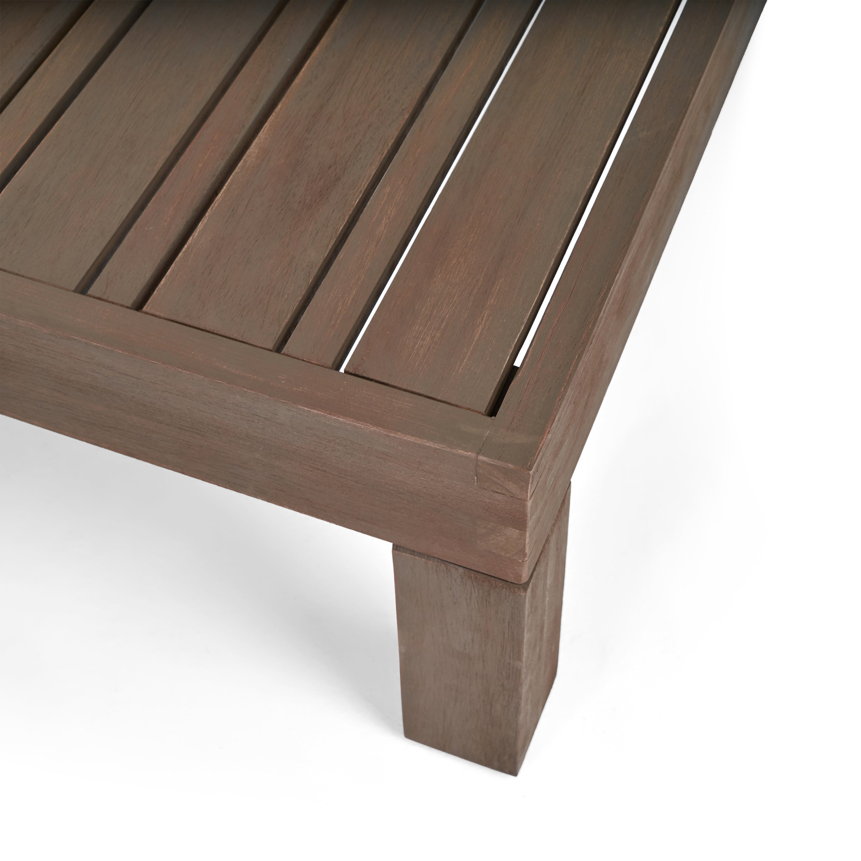 Cascada Outdoor Acacia Wood Coffee Table