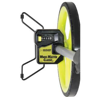 Calculated Industries 12.5 in. Wheel Master Classic Feet-Inch Measuring Wheel 6530