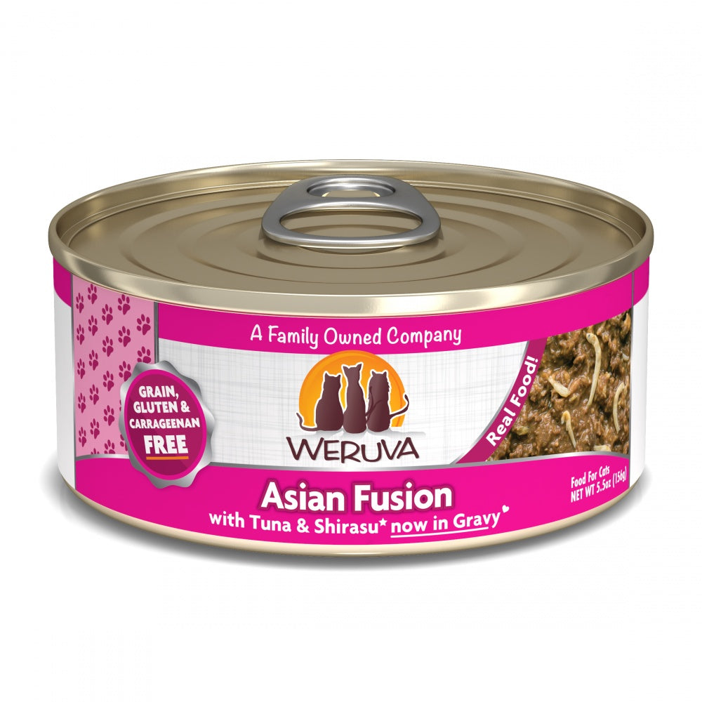 Weruva Asian Fusion With Tuna  Shirasu Canned Cat Food