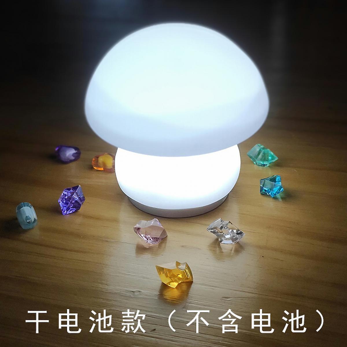 Cute Mushroom Night Light Atmosphere Lamp Decoration Children's Room Silica Gel Bedroom Bed Bed Sleep Light