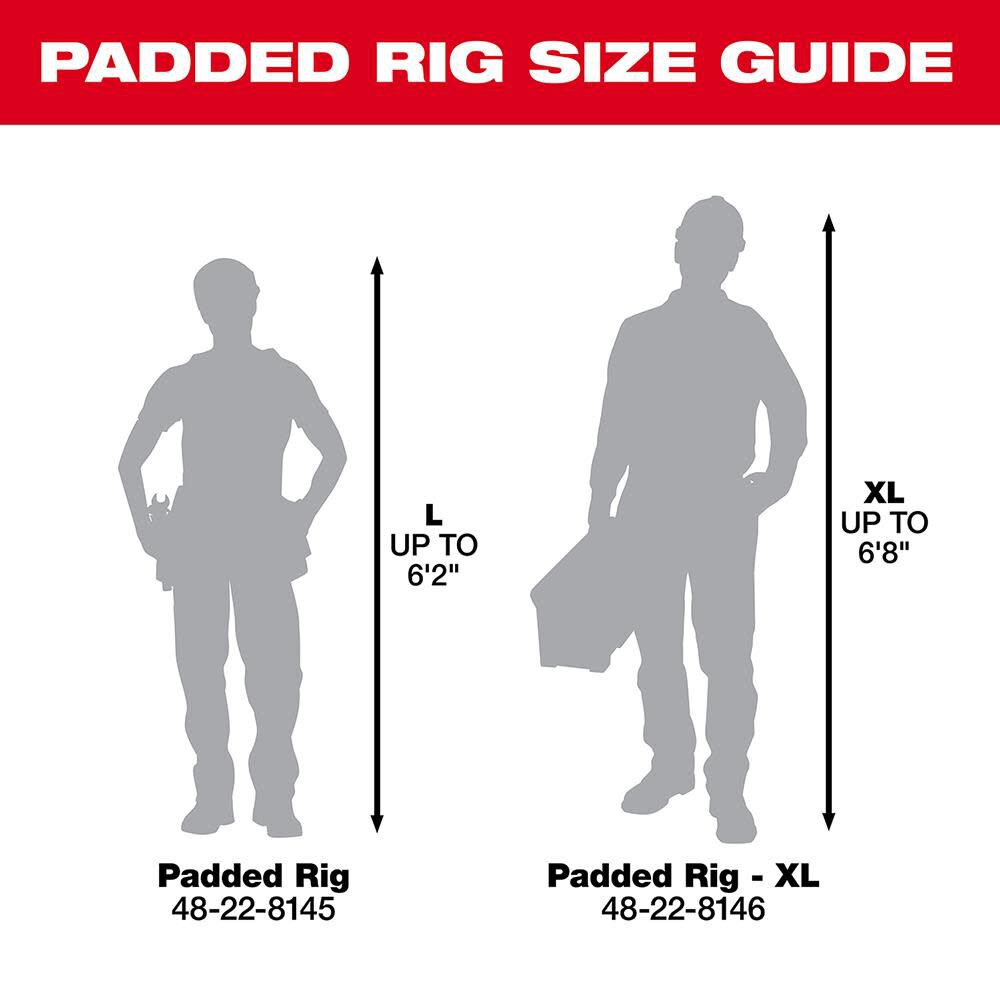 MW XL Padded Suspension Rig 48-22-8146 from MW