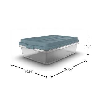 Hefty 40 qt. Hi-Rise Storage Bin HFT-7162010665666