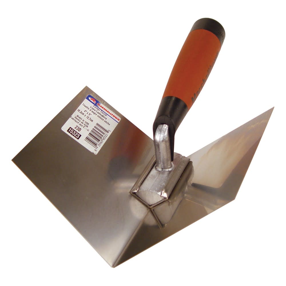 Marshalltown Inside Corner Trowel Flexible Stainless Steel Blade