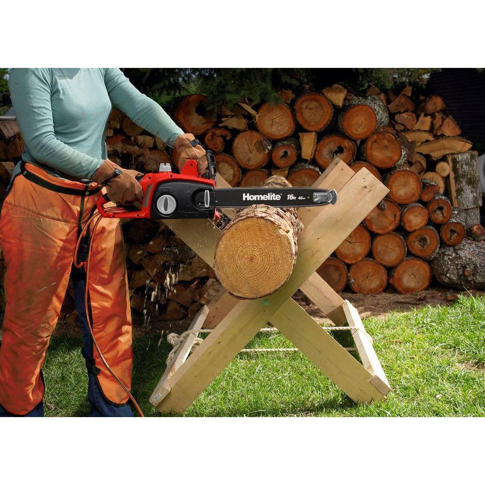 Homelite 16 in. 12 Amp Electric Chainsaw UT43123