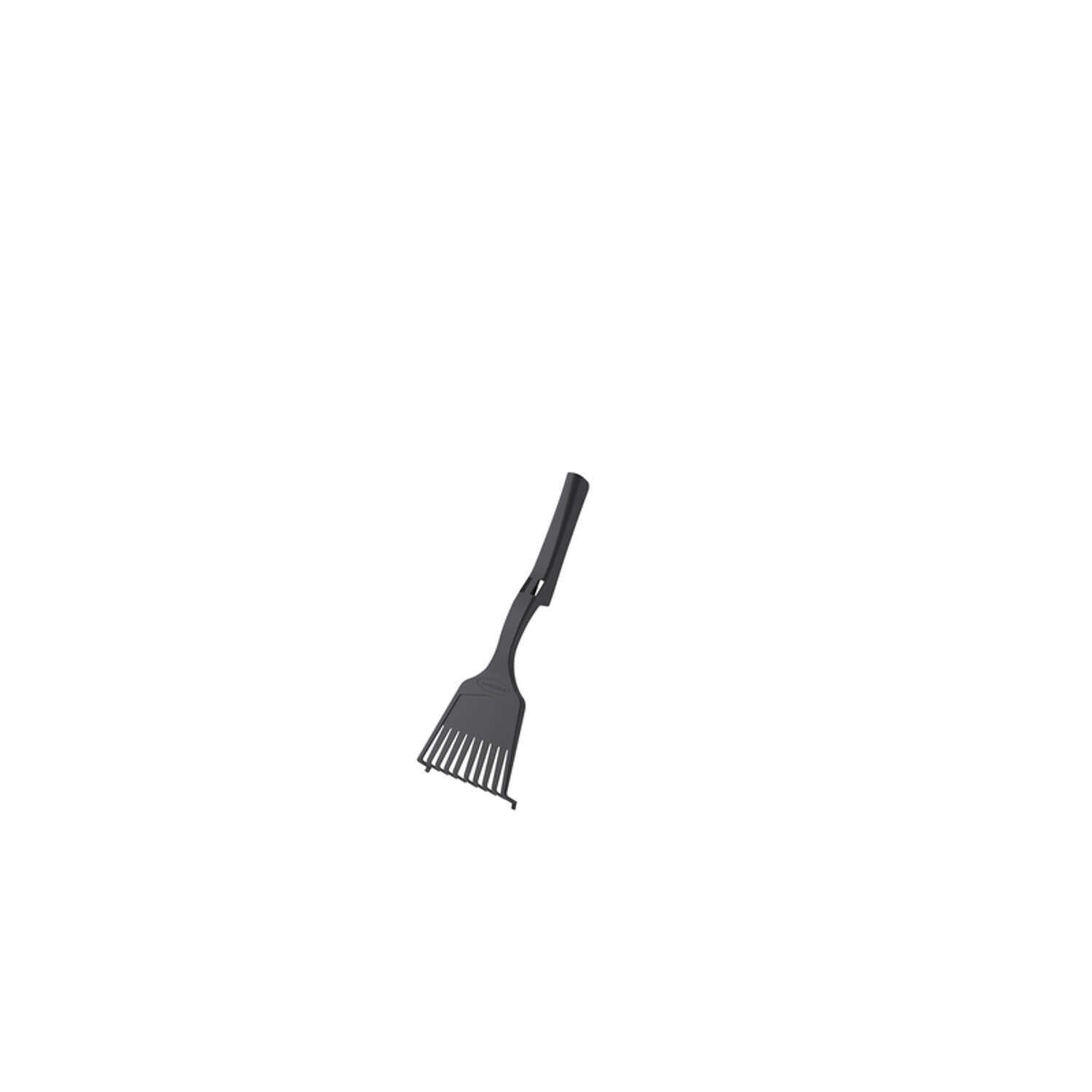 Suncast 69.75 in. 11 Tine Poly Leaf Rake Steel Handle