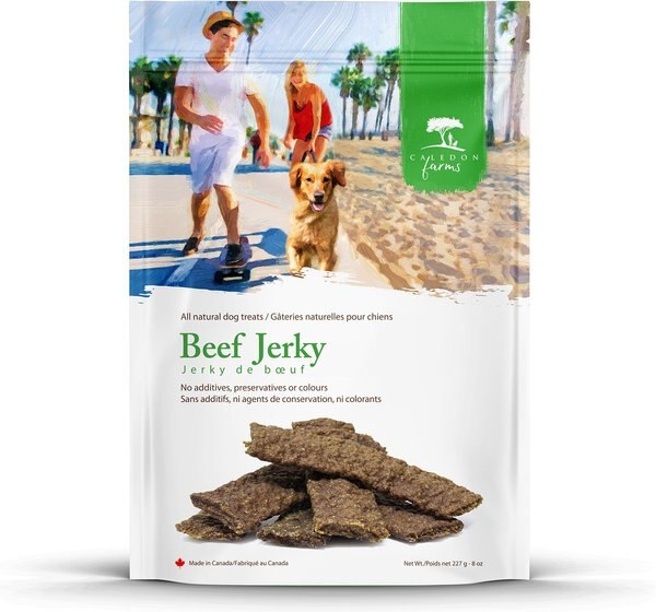 Caledon Farms Jerky-Beef Dog Treats， 227-gm bag