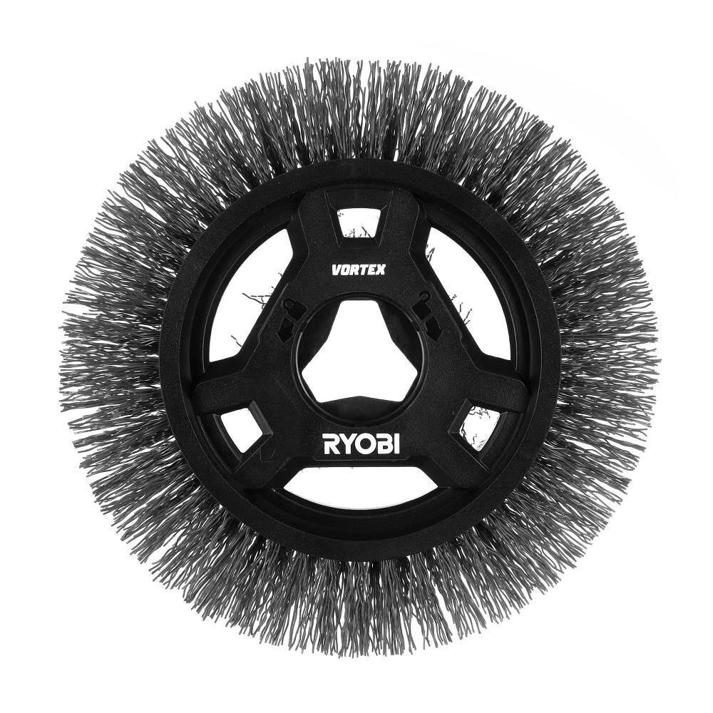 RYOBI 7 in. VORTEX Hard Bristle Brush A95HRB7