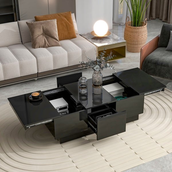 Coffee Table with 2 large Hidden Storage Compartment