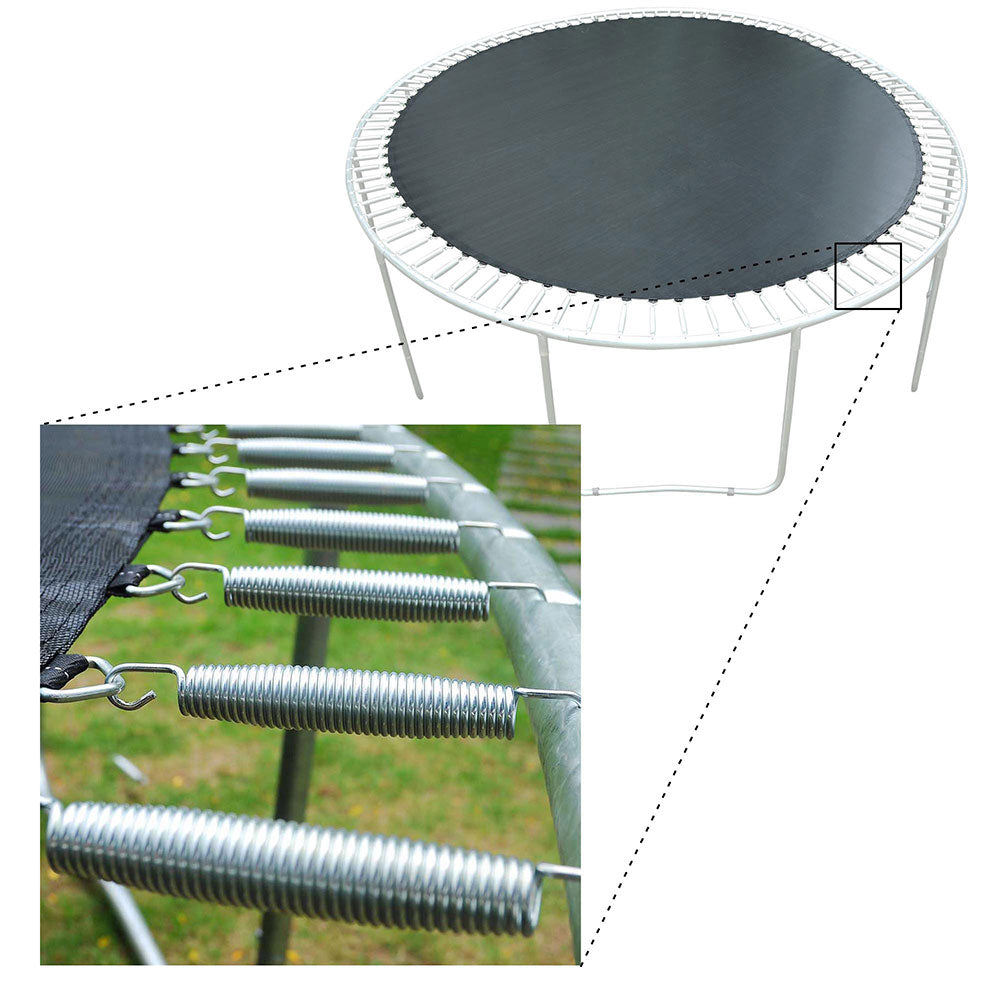 Yescom Trampoline Spring 5.5in 7in 8.25in Options Galvanized Steel 20pcs