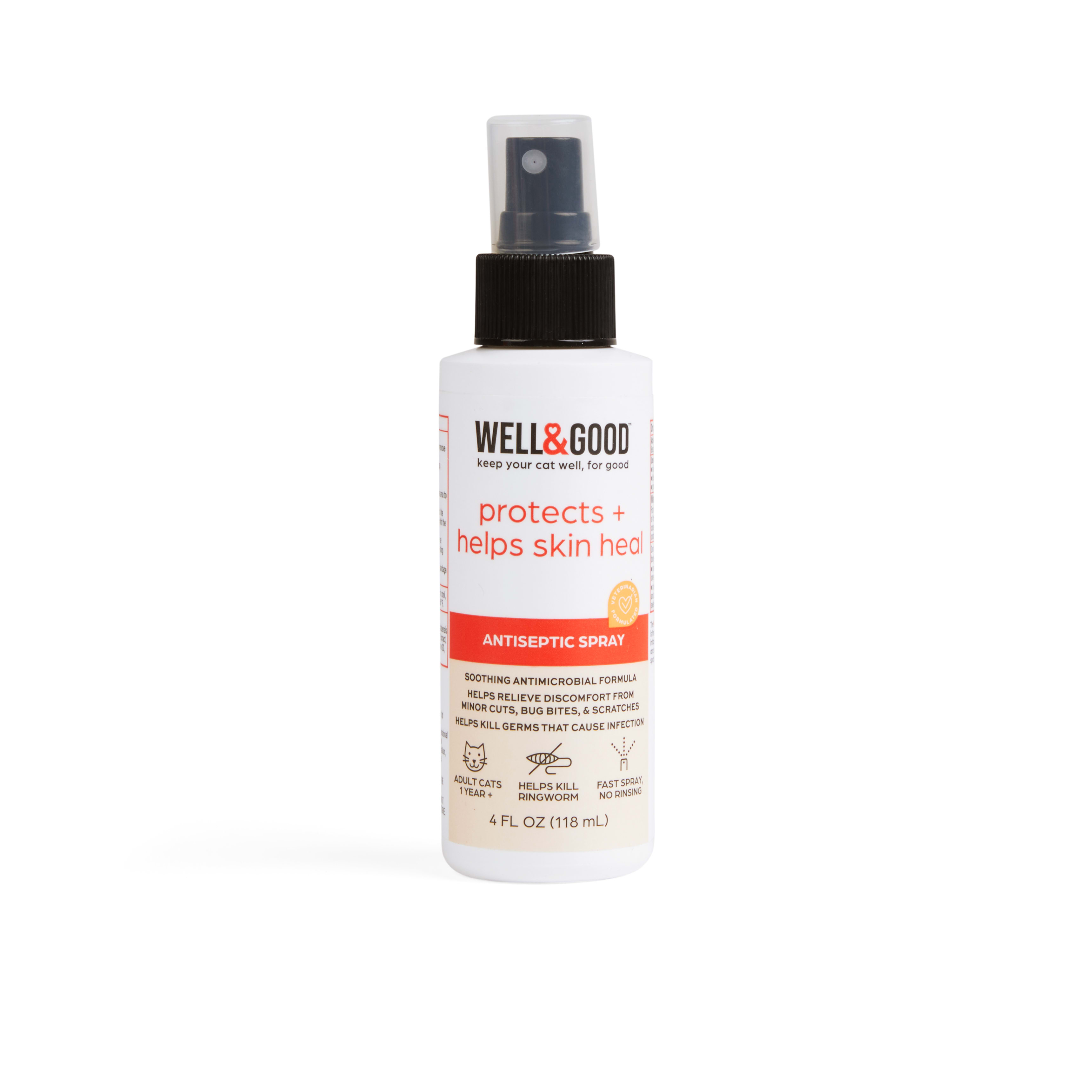 Well  Good Wound Spray for Cats， 4 fl. oz.