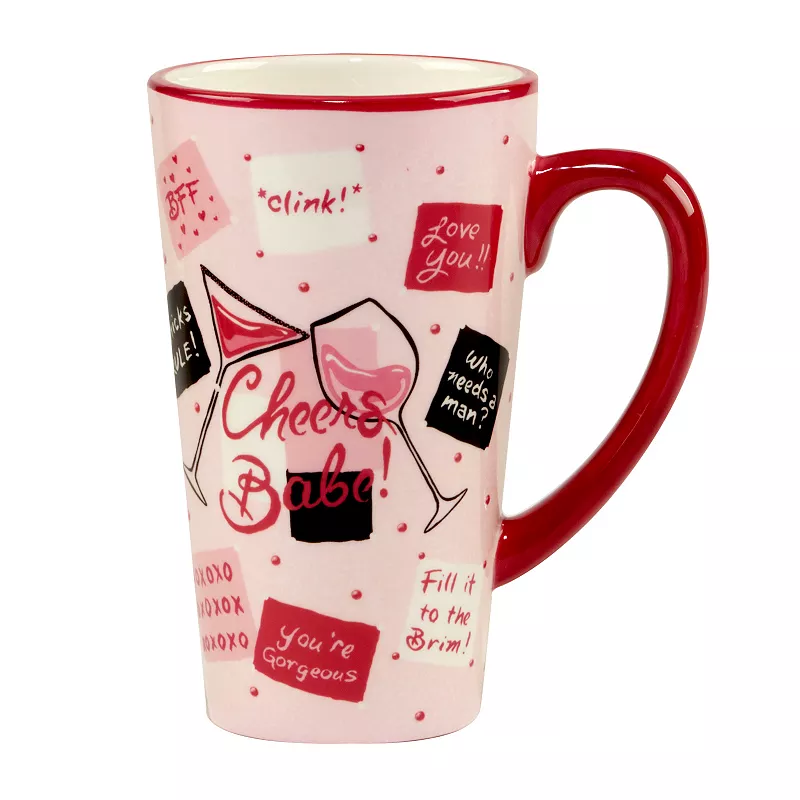 Certified International Lolita Divas on the Loose 4-pc. Latte Mug Set