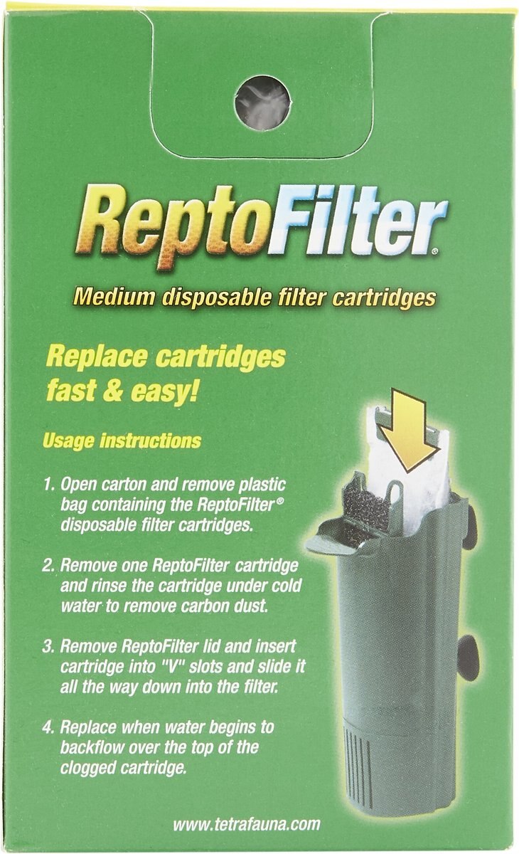 Tetrafauna ReptoFilter Cartridges Replacements