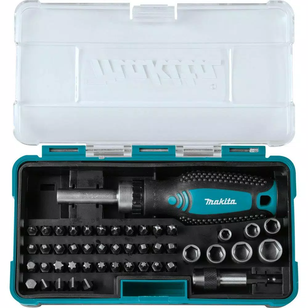 Makita Ratchet and Bit Set (47-Piece) and#8211; XDC Depot