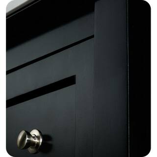 Fresca Manchester 36 in. W Bathroom Vanity Cabinet Only in Black FCB2336BL