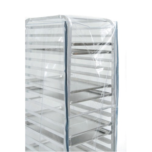 Central Exclusive Clear Vinyl Pan Rack Cover - 28 1/2