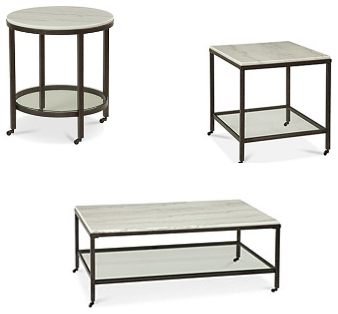 Whitman Square End Table   Transitional   Side Tables And End Tables   by BASSETT MIRROR CO.  Houzz