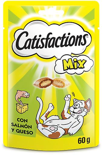 Catisfactions Treats for Cat Mixed Flavor Of Cheese And Salmon