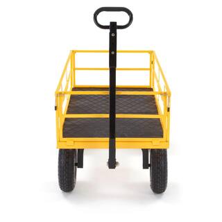 GORILLA CARTS 1200 lbs. Heavy Duty Steel Utility Cart GOR1201B