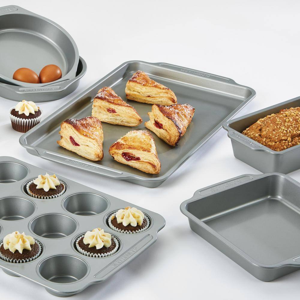 Farberware 8-Piece Gray Nonstick Bakeware Set 47765