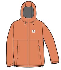 Scene Water Resistant Recycled Jacket - Apricot