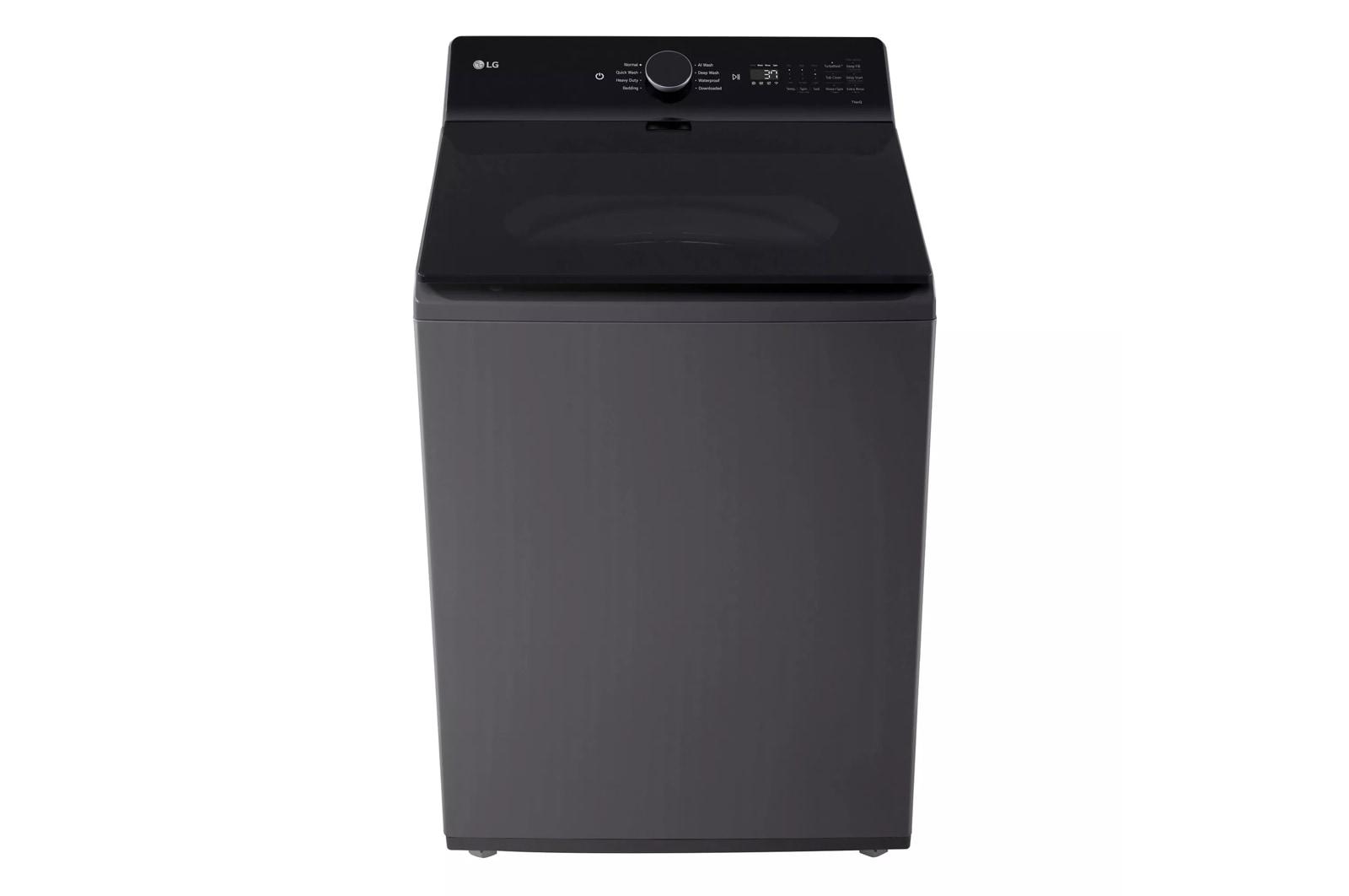 Lg WT8405CB 5.3 Cu. Ft. Mega Capacity Smart Top Load Washer With 4-Way® Agitator, Easyunload™ & Ai Sensing