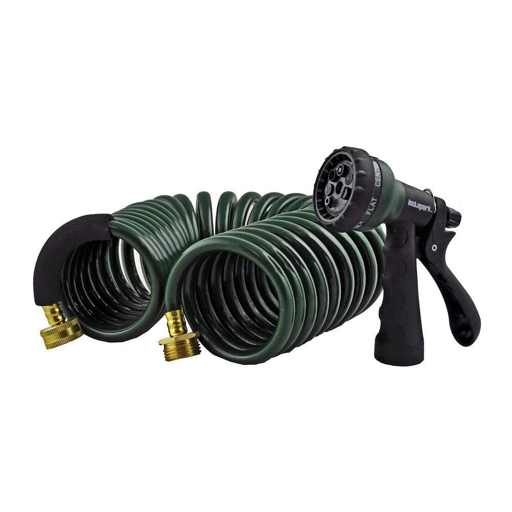 Instapark 34 in. x 25 ft. Heavy Duty Recoil Garden Hose GHN-06-25