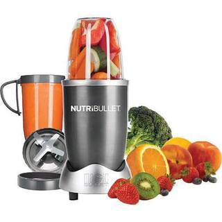 NutriBullet 24 oz. Single Speed Gray Black Jar Blender NBR-0801