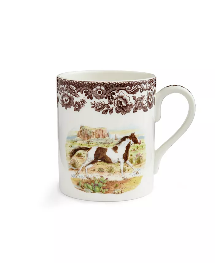 Spode Arabian Horse Mug Set of 4