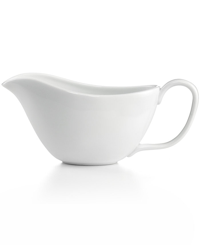 The Cellar Whiteware Gravy Boat