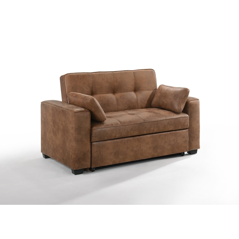 Brooklyn Sofa Sleeper   Cognac