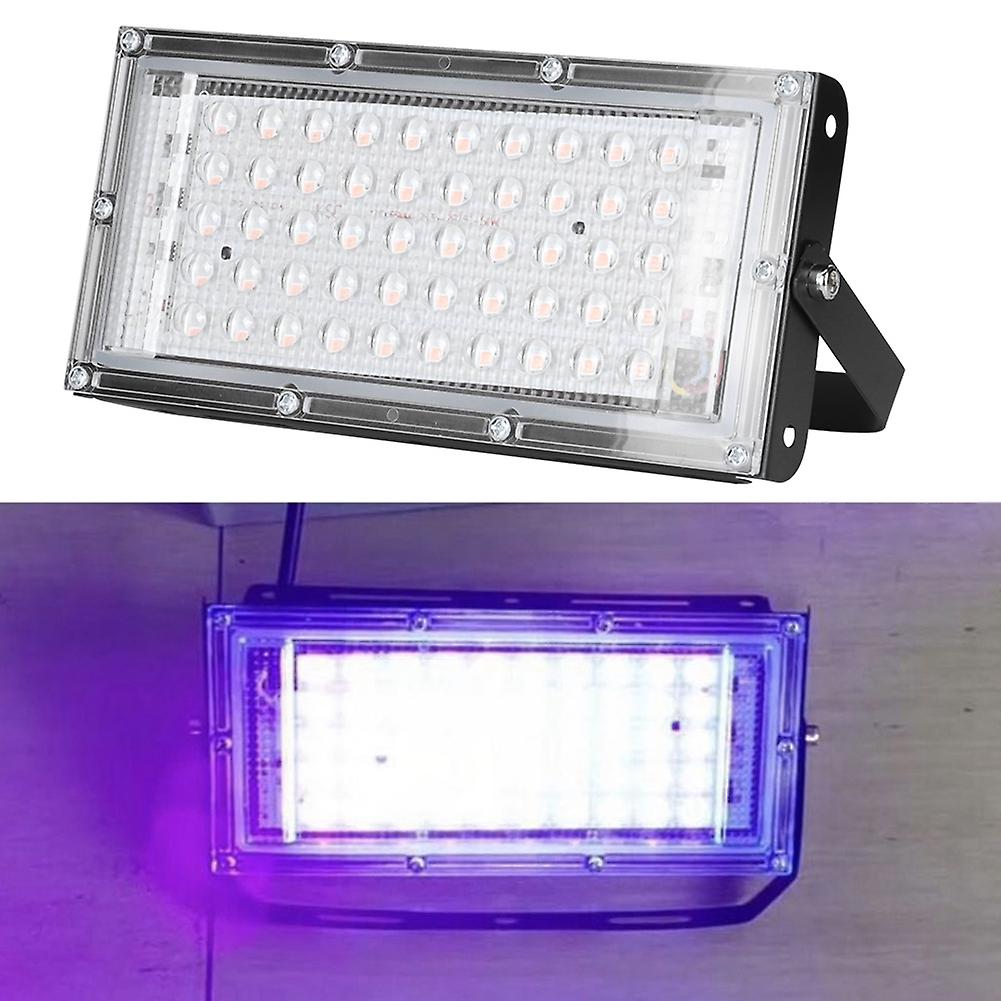 50w 220v Portable Household Uv Light Led Flood Light Mites Removal Ultraviolet Lamp