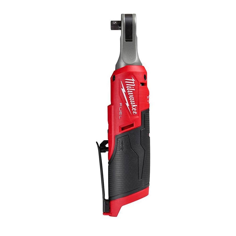 Milwaukee M12 FUEL 12V Lithium-Ion Brushless Cordless High Speed 3/8 in. Ratchet (Tool-Only)