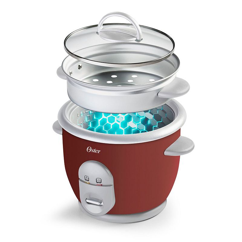 Oster 6-Cup Rice Cooker with Steam Tray