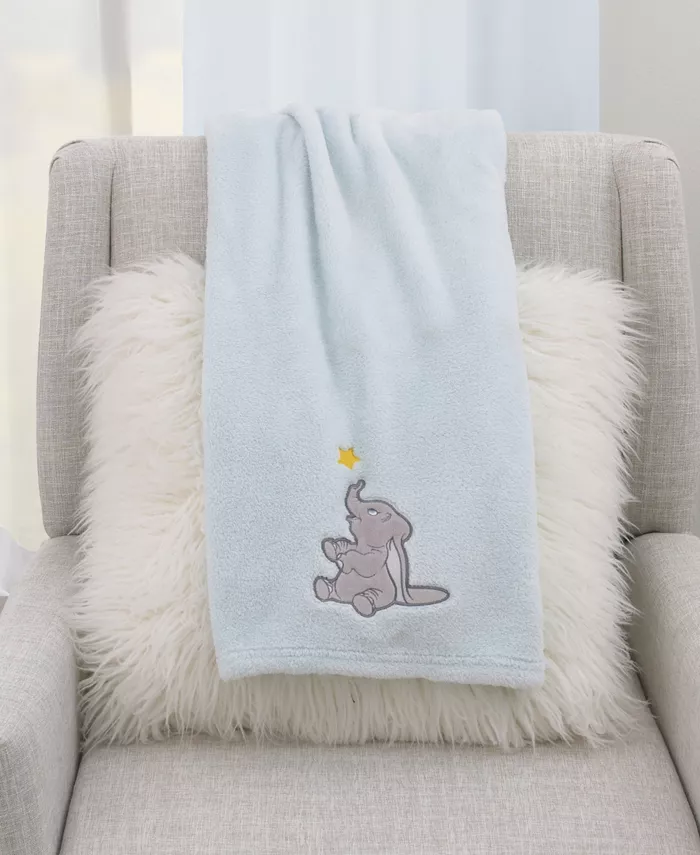 Disney Disney Dumbo Fleece Baby Blanket with Applique