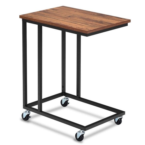 Rectangle Holder Mobile Side End Table