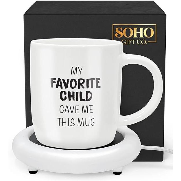 Galvanox Soho Electric Ceramic 12oz Coffee Mug With Warmer My Favorite Child Gave Me This Mug Makes Great Gift