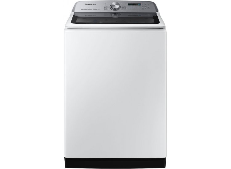  5.2 Cu. Ft. White Large Capacity Smart Top Load Washer With Super Speed Wash