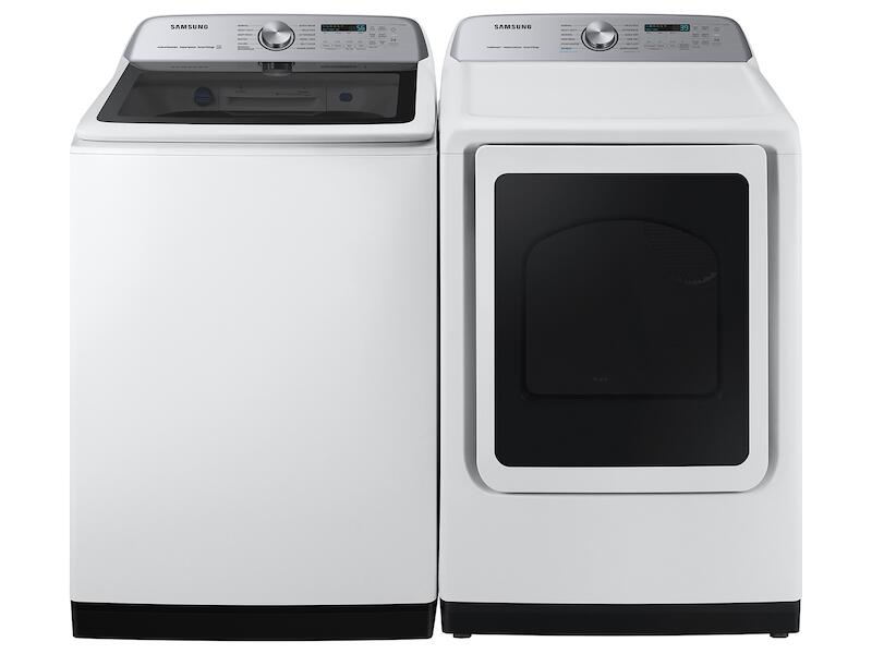 Samsung WA52A5500AW 5.2 Cu. Ft. Large Capacity Smart Top Load Washer With Super Speed Wash In White