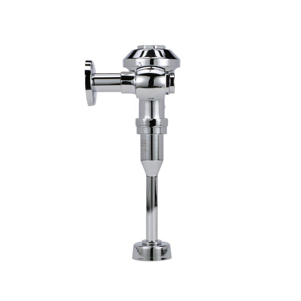 Zurn Aquaflush Exposed Manual Diaphragm Flush Valve with 3.5 GPF Sweat Solder Kit and Cast Wall Flange in Chrome Z6003-YB-YC