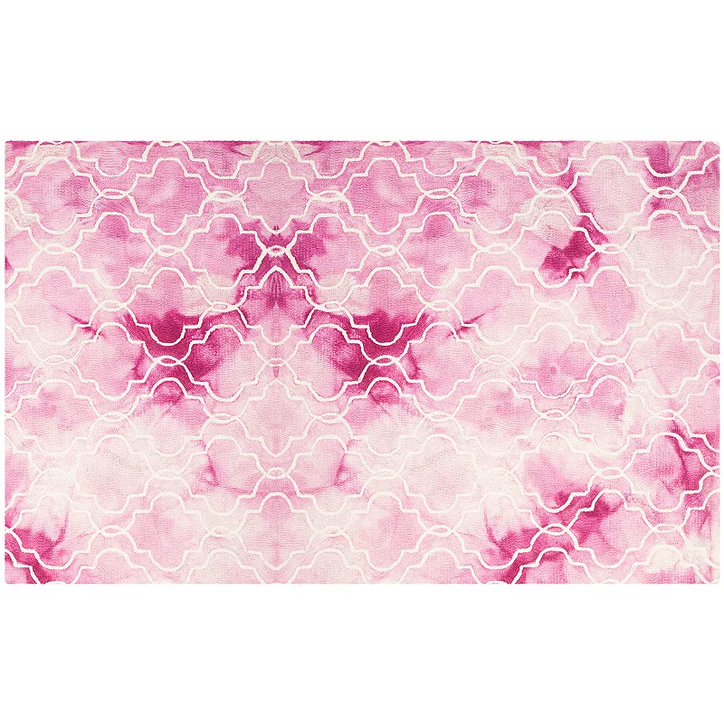 Safavieh Jasmine Quatrefoil Dip-Dyed Wool Rug