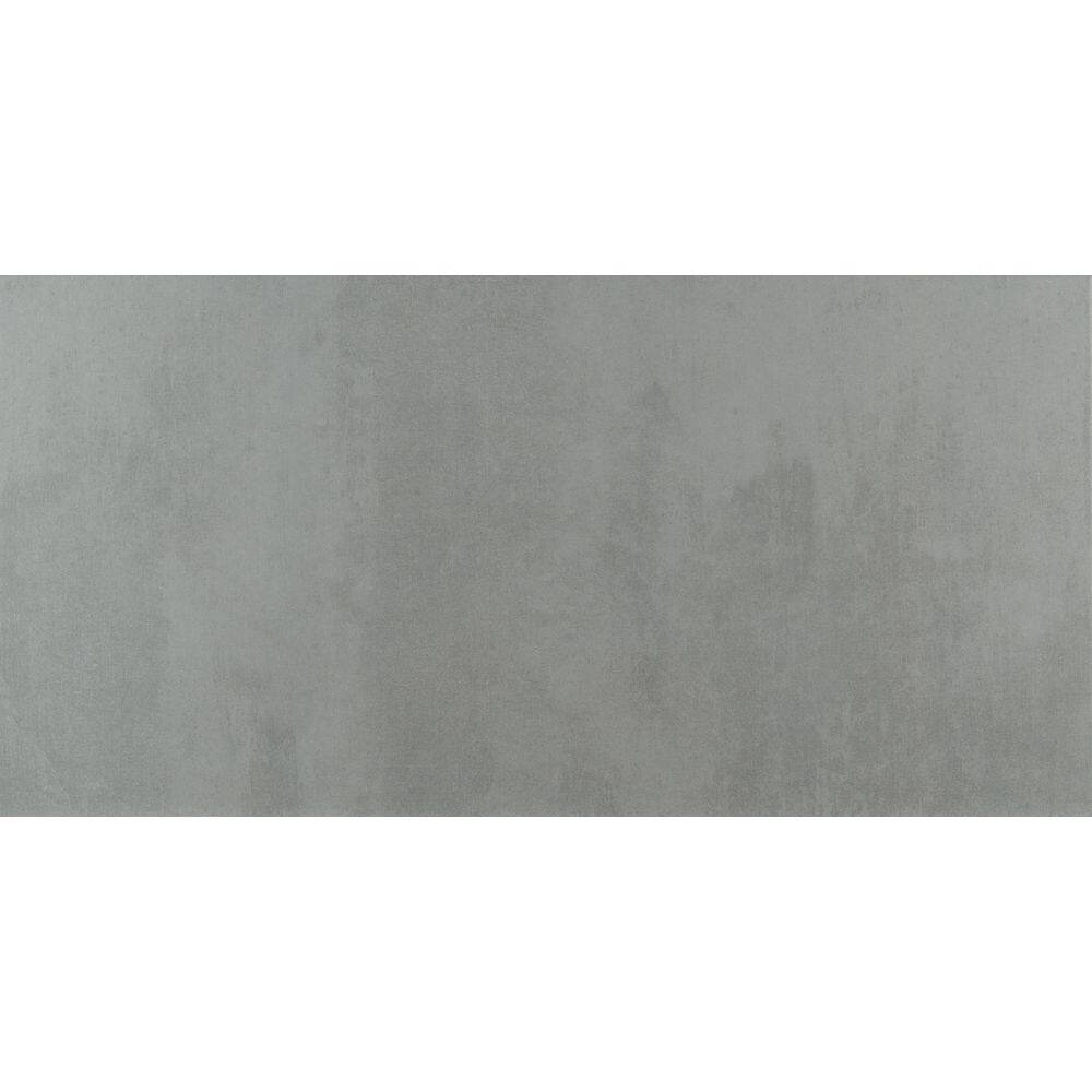 MSI Cementino Gray 11.81 in. x 23.56 in. Matte Porcelain Concrete Look Floor and Wall Tile (14 sq. ft.Case) NHDCEMGRA1224