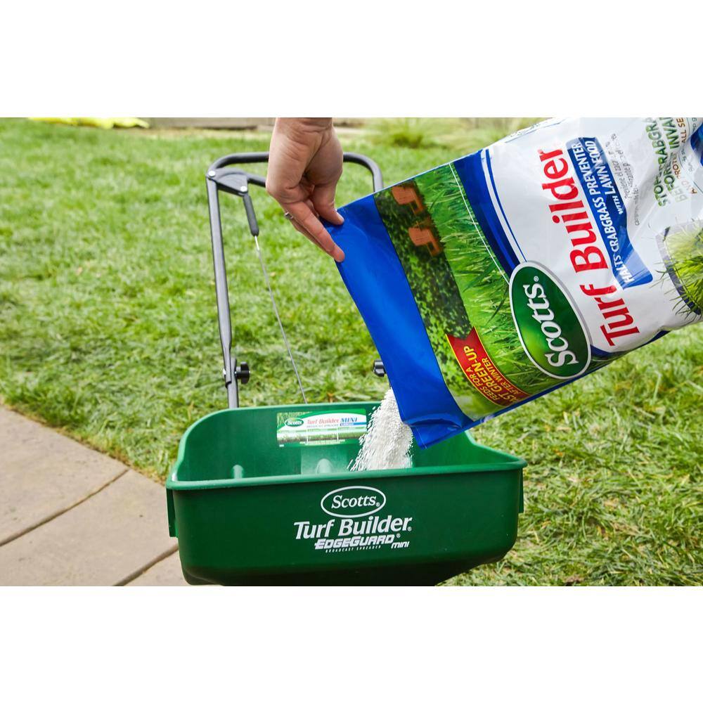 Scotts Turf Builder 13.35 lbs. 5000 sq. ft. Halts Crabgrass Preventer with Lawn Fertilizer (2-Pack) VB02154