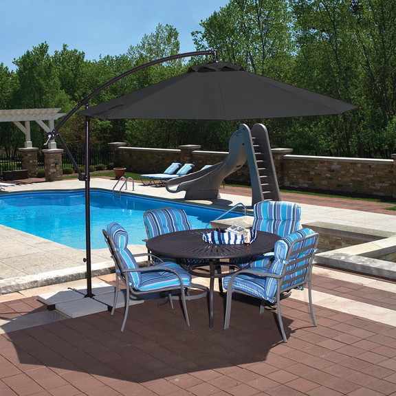 Island Umbrella NU6872 Santiago II 10 ft Octagon C...