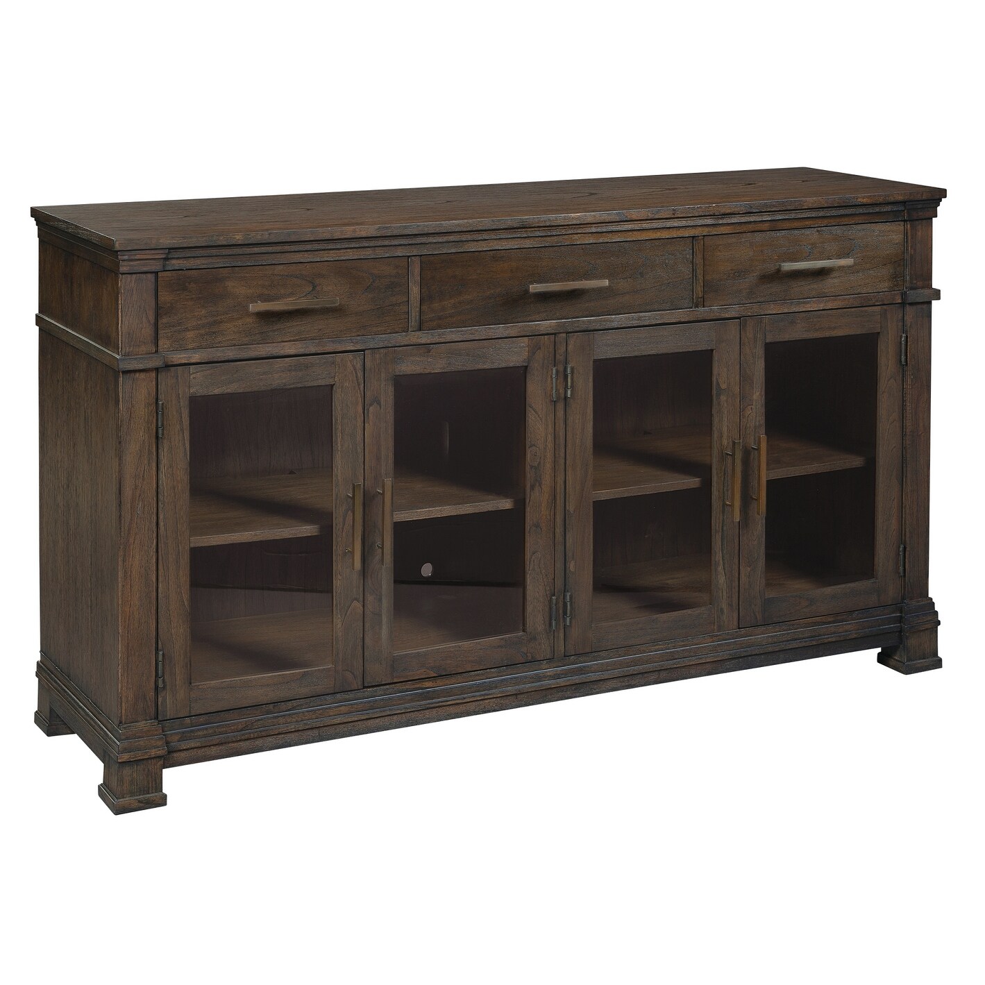 Hekman 4-door Linwood-finish Wood Entertainment Center