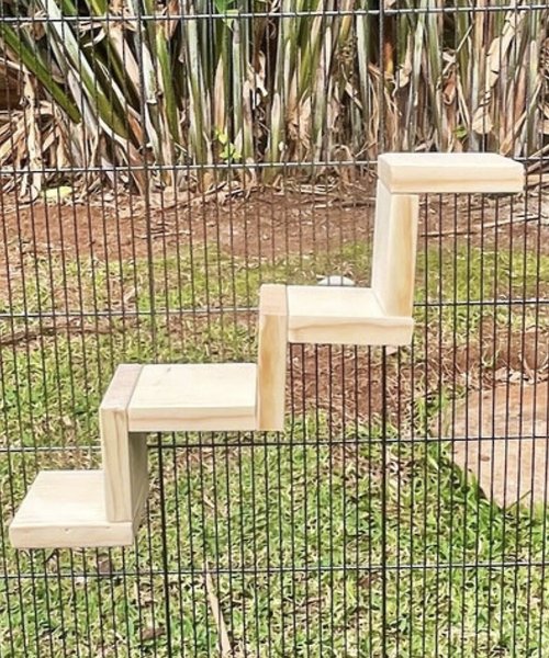 CrazyCritterThings 4 Step Stairs Small Pet Habitat Accessory