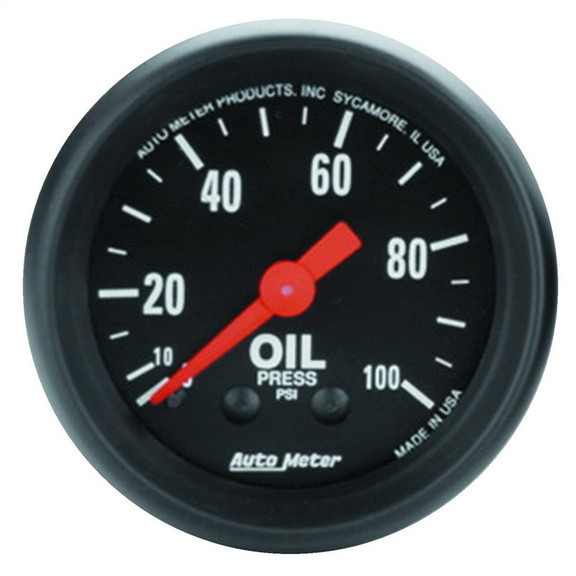 AutoMeter 2604 GAUGEOIL PRESS2 1/16in.100PSI...