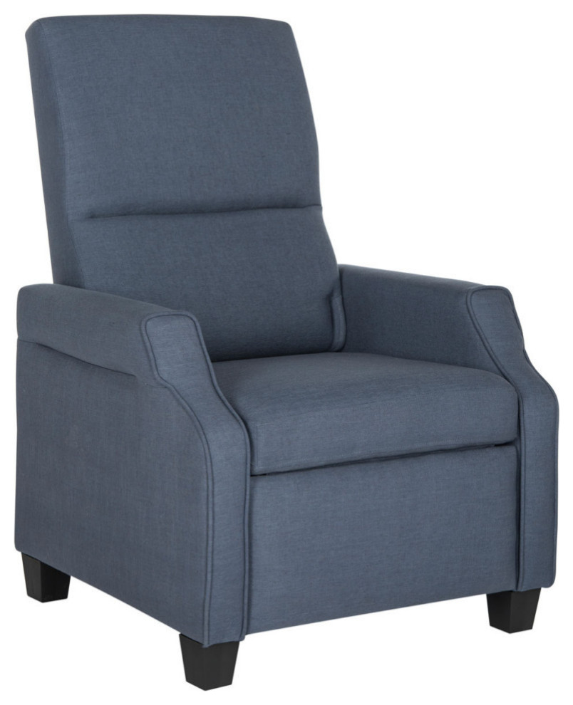 Lee Recliner Chair  Navy   Transitional   Recliner Chairs   by Rustic Home Furniture Deco  Houzz