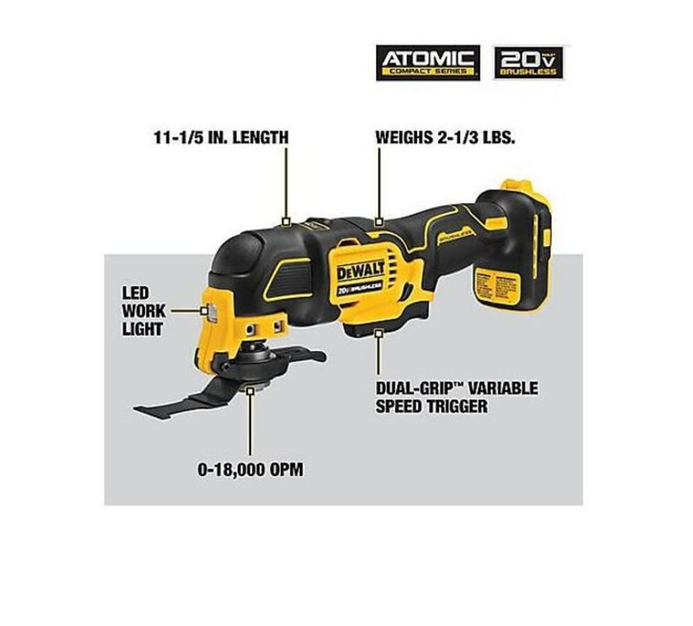 DEWALT 20V MAX 6 Tool Combo Kit Brushless Cordless DCK675D2 from DEWALT